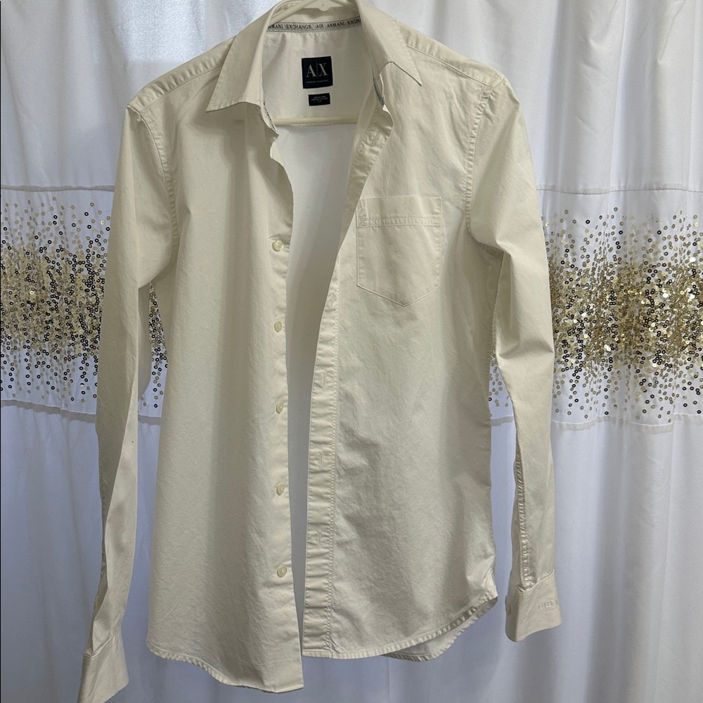 Armani Exchange Off-White Shirt
